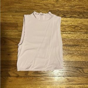 Aritzia Babaton Mock Neck Tank